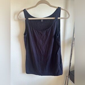 Eileen Fisher Navy blue Crew neck Tank Top.